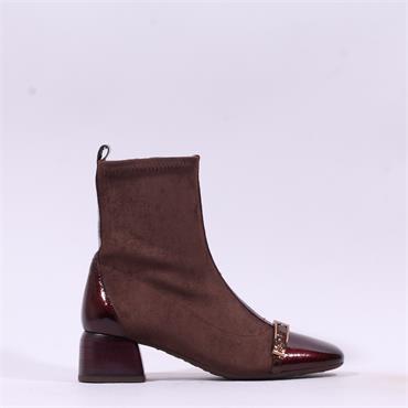 Hispanitas Varsovia Toe Cap Stretch Boot - Espresso